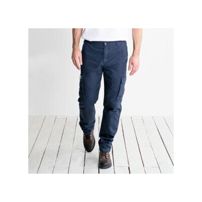 Pantalon cargo STIER Multipocket essential, Couleur Bleu foncé, Taille 32/32, coton organique (906738) - Publicité Pantalon cargo STIER Multipocket essential, Couleur Bleu foncé, Taille 32/32, coton organique (906738) - Publicité