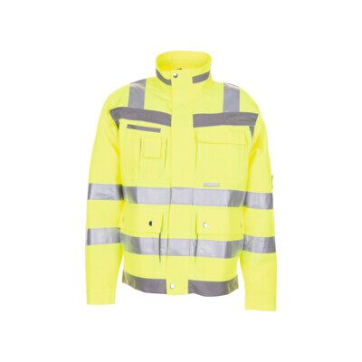 PLANAM Veste de signalisation Plaline, jaune / zinc, Taille de confection DE : 52 (5601 52) - Publicité PLANAM Veste de signalisation Plaline, jaune / zinc, Taille de confection DE : 52 (5601 52) - Publicité