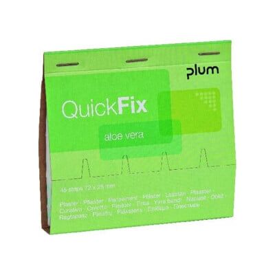 Bandages Hydratants Aloe Vera QuickFix - Recharge - Publicité Bandages Hydratants Aloe Vera QuickFix - Recharge - Publicité