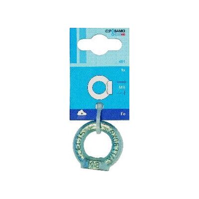 Écrou en zinc M8 Posamo - DIN 582 - Pack de 10 - Publicité Écrou en zinc M8 Posamo - DIN 582 - Pack de 10 - Publicité