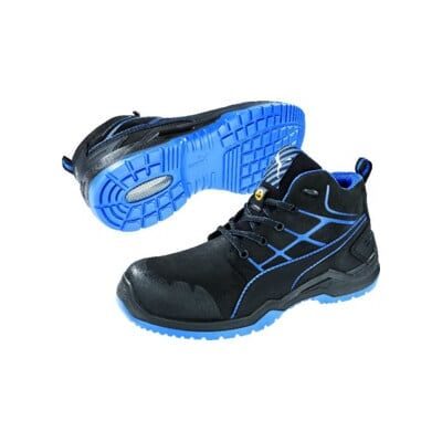 PUMA Bottes 634200, ESD, S3, Taille 43, noir/bleu (634200/43) - Publicité PUMA Bottes 634200, ESD, S3, Taille 43, noir/bleu (634200/43) - Publicité