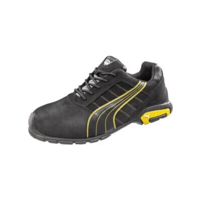 PUMA Chaussure de sécurité Ams.Low taille 46 noir/jaune cuir S3 SRC EN20345 ; ISM (64.271.0-46) - Publicité PUMA Chaussure de sécurité Ams.Low taille 46 noir/jaune cuir S3 SRC EN20345 ; ISM (64.271.0-46) - Publicité
