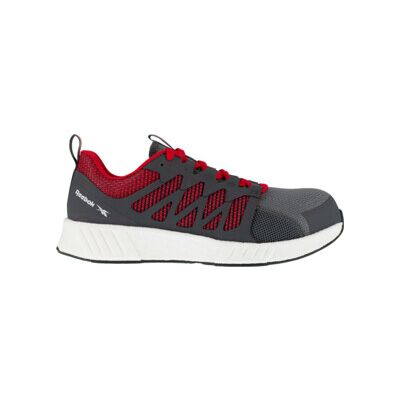 Reebok Chaussure basse Fusion Flexweave Work, S1P, 42 gris/rouge/blanc T. 42 (IB1070S1P-42) - Publicité Reebok Chaussure basse Fusion Flexweave Work, S1P, 42 gris/rouge/blanc T. 42 (IB1070S1P-42) - Publicité
