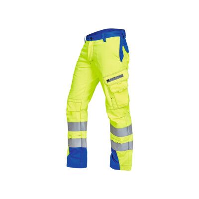 ROFA Pantalon multinorme VIS-LINE, jaune / bleu bleuet, Taille de confection DE: 90 (2652351-235-90) - Publicité ROFA Pantalon multinorme VIS-LINE, jaune / bleu bleuet, Taille de confection DE: 90 (2652351-235-90) - Publicité