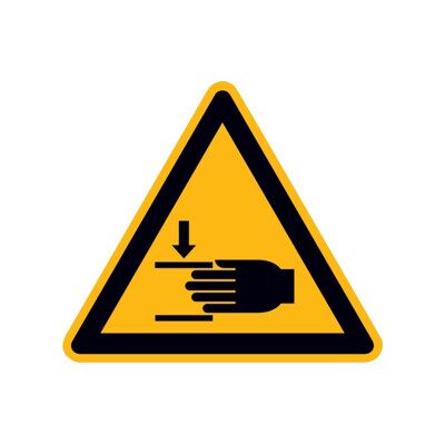 SafetyMarking Panneau d'avertissement film SL 100 mm Avertissement de blessures aux mains ; wolk (21.0330) - Publicité SafetyMarking Panneau d'avertissement film SL 100 mm Avertissement de blessures aux mains ; wolk (21.0330) - Publicité