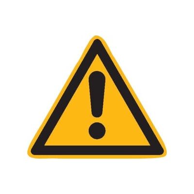SafetyMarking Panneau de signalisation Film SL 100 mm Avertissement de danger ; wolk (21.0196) - Publicité SafetyMarking Panneau de signalisation Film SL 100 mm Avertissement de danger ; wolk (21.0196) - Publicité