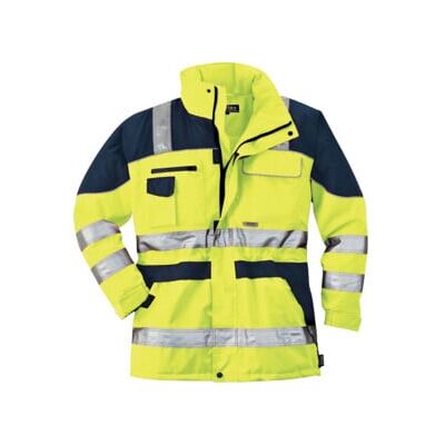 SCHEIBLER Parka de signalisation, T. L, jaune/bleu - Publicité SCHEIBLER Parka de signalisation, T. L, jaune/bleu - Publicité