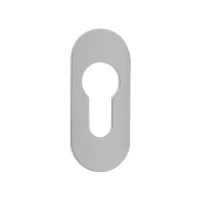 Poignée de porte en Acier Inoxydable & Rosette EDI - Ovale, Auto-adhésif - Portes à Cadre - Publicité Poignée de porte en Acier Inoxydable & Rosette EDI - Ovale, Auto-adhésif - Portes à Cadre - Publicité