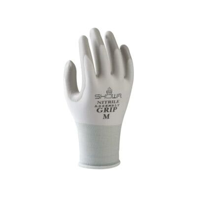 SHOWA Gants 370, blanc T. S (370 EU S/White) - Publicité SHOWA Gants 370, blanc T. S (370 EU S/White) - Publicité