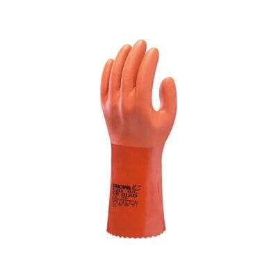 SHOWA Gants 620 Taille L (620 EU L/Orange) - Publicité SHOWA Gants 620 Taille L (620 EU L/Orange) - Publicité