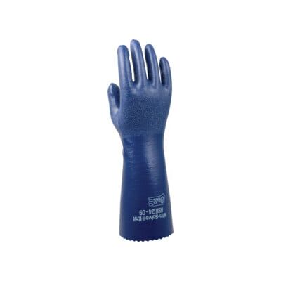 SHOWA Gants NSK 24, nitrile, 356 mm long, taille 10 (NSK24-10) - Publicité SHOWA Gants NSK 24, nitrile, 356 mm long, taille 10 (NSK24-10) - Publicité