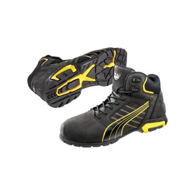 Sicherheitsstiefel Amsterdam Mid Taille 44 noir/jaune cuir S3 SRC EN20345 ; ISM (63.224.0-44) - Publicité Sicherheitsstiefel Amsterdam Mid Taille 44 noir/jaune cuir S3 SRC EN20345 ; ISM (63.224.0-44) - Publicité