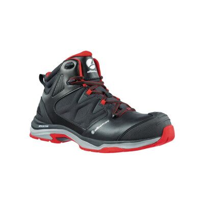 Sicherheitsstiefel ULTRATRAIL BLACK MID Taille 42 noir/rouge cuir ; ISM (63.620.0-42) - Publicité Sicherheitsstiefel ULTRATRAIL BLACK MID Taille 42 noir/rouge cuir ; ISM (63.620.0-42) - Publicité