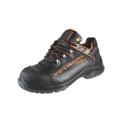 Steitz Secura Chaussures basses noires/orange VX 7500 PERB, S3 NB S3 SRC CI HRO, Pointure UE: 44 (VX 7500 ESD S3 NB 44) - Publicité Steitz Secura Chaussures basses noires/orange VX 7500 PERB, S3 NB S3 SRC CI HRO, Pointure UE: 44 (VX 7500 ESD S3 NB 44) - Publicité