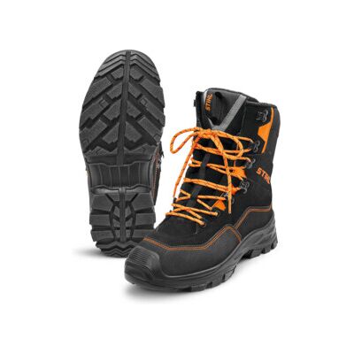 Stihl Bottes en cuir FUNCTION Active pour tronçonneuse, taille 41 (00885320641) - Publicité Stihl Bottes en cuir FUNCTION Active pour tronçonneuse, taille 41 (00885320641) - Publicité