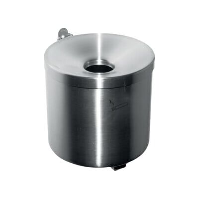 Cendrier Werkstarck Rondo en Acier Inoxydable - 2,4L - Résistant au Feu - Publicité Cendrier Werkstarck Rondo en Acier Inoxydable - 2,4L - Résistant au Feu - Publicité