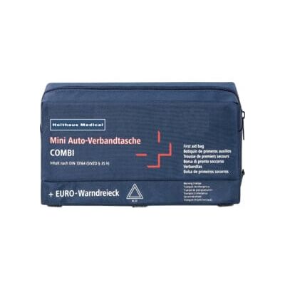 Trousse de premiers soins Mini-auto Combi ; Holthaus Medical (62210) - Publicité Trousse de premiers soins Mini-auto Combi ; Holthaus Medical (62210) - Publicité
