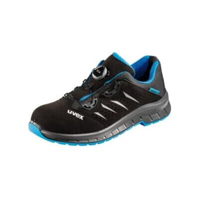 uvex Chaussures basses noires/bleues uvex 2 trend, S1P BOA, Pointure UE: 46 (6938246) - Publicité uvex Chaussures basses noires/bleues uvex 2 trend, S1P BOA, Pointure UE: 46 (6938246) - Publicité