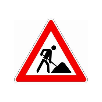 VKZ.123 Triangle 900mm RAL2 Chantier ; ADCO (4251783605739) - Publicité VKZ.123 Triangle 900mm RAL2 Chantier ; ADCO (4251783605739) - Publicité
