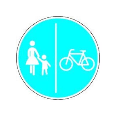 VKZ.241-31 Rond 600 mm voie piétonne et cyclable séparée, film RAL RA1 ; ADCO (4251783602479) - Publicité VKZ.241-31 Rond 600 mm voie piétonne et cyclable séparée, film RAL RA1 ; ADCO (4251783602479) - Publicité