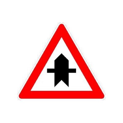 Panneau de signalisation Triangle 900 mm RAL RA1 Adco VKZ.301 - Publicité Panneau de signalisation Triangle 900 mm RAL RA1 Adco VKZ.301 - Publicité
