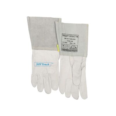 WELDAS Gants de soudure (Argon) n° 10-1005, taille S, cuir de veau (1 paire) (10-1005S) - Publicité WELDAS Gants de soudure (Argon) n° 10-1005, taille S, cuir de veau (1 paire) (10-1005S) - Publicité