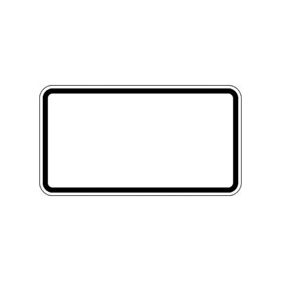Zusatzschild blanc, 231x420mm fond blanc - bord noir RAL-Gütezeichen film RA1 ; ADCO (4251783605616) - Publicité Zusatzschild blanc, 231x420mm fond blanc - bord noir RAL-Gütezeichen film RA1 ; ADCO (4251783605616) - Publicité