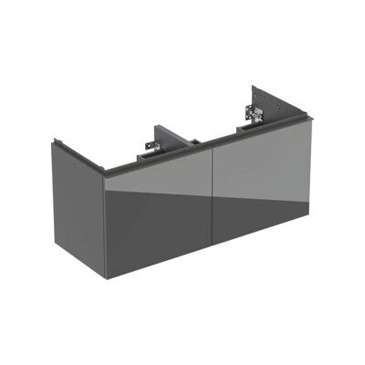 Meuble suspendu Geberit Acanto pour double lavabo - 2 tiroirs, 1184x541x475mm - Publicité Meuble suspendu Geberit Acanto pour double lavabo - 2 tiroirs, 1184x541x475mm - Publicité