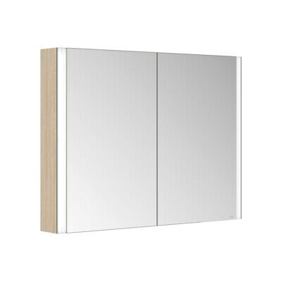 KEUCO Somaris Armoire Miroir Salle de Bain - Eiche clair, 2 portes, LED - Publicité KEUCO Somaris Armoire Miroir Salle de Bain - Eiche clair, 2 portes, LED - Publicité
