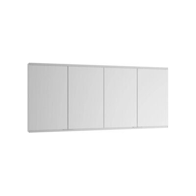 Keuco Armoire miroir Royal Modular 2.0 210x90x16cm, sans prise, applique, 4 portes (800401211100000) - Publicité Keuco Armoire miroir Royal Modular 2.0 210x90x16cm, sans prise, applique, 4 portes (800401211100000) - Publicité