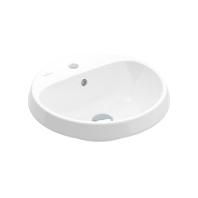 Lavabo rond Villeroy & Boch Architectura - CeramicPlus - 450x450mm - Publicité Lavabo rond Villeroy & Boch Architectura - CeramicPlus - 450x450mm - Publicité