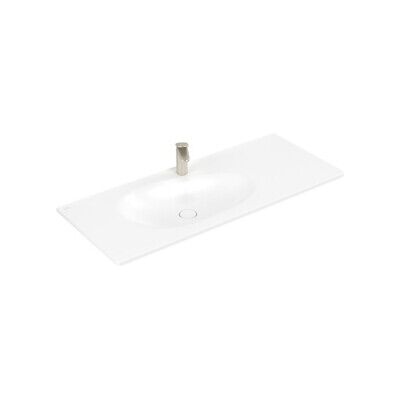 Lavabo et meuble suspendu Antao de Villeroy & Boch - Blanc pierre - Rectangulaire 1200x50cm - Publicité Lavabo et meuble suspendu Antao de Villeroy & Boch - Blanc pierre - Rectangulaire 1200x50cm - Publicité