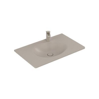 Lavabo mural rectangulaire Antao de Villeroy & Boch - Amande - Publicité Lavabo mural rectangulaire Antao de Villeroy & Boch - Amande - Publicité