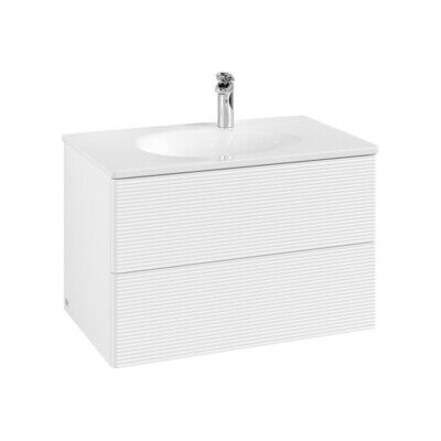 Villeroy & Boch Antao Meuble sous-vasque - 78,8x50,4cm, Fixé au mur - Publicité Villeroy & Boch Antao Meuble sous-vasque - 78,8x50,4cm, Fixé au mur - Publicité