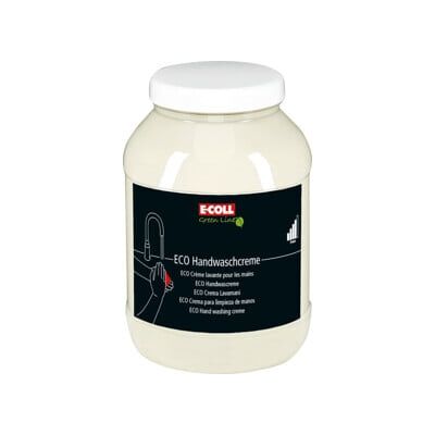 E-COLL Crème Lavage Mains - Abrasif Microfins Écologique - Protection de la Peau - Élimination des Contaminants Industriels - Nettoyant pour Mains - Handseife - ECO Handwaschcreme PU-frei 3L - Publicité E-COLL Crème Lavage Mains - Abrasif Microfins Écologique - Protection de la Peau - Élimination des Contaminants Industriels - Nettoyant pour Mains - Handseife - ECO Handwaschcreme PU-frei 3L - Publicité