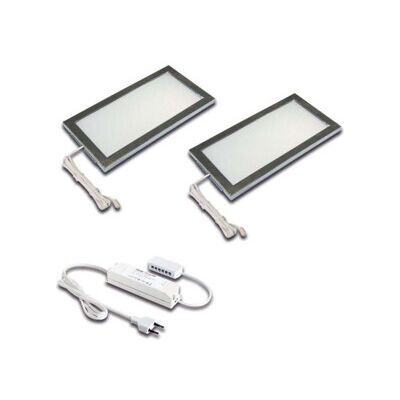 Hera 61057420282 - Lampe LED sous meuble - Acier inoxydable - Publicité Hera 61057420282 - Lampe LED sous meuble - Acier inoxydable - Publicité