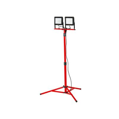 Projecteur à LED CMS STIER Duo 2x30 W 2x2 400 lumens avec trépied (904405) - Publicité Projecteur à LED CMS STIER Duo 2x30 W 2x2 400 lumens avec trépied (904405) - Publicité