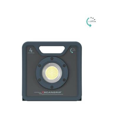SCANGRIP Lampe de travail NOVA 4K Fore Life 400-4000 lumens (03.6202) - Publicité SCANGRIP Lampe de travail NOVA 4K Fore Life 400-4000 lumens (03.6202) - Publicité