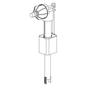 Soupape de remplissage pour réservoir de chasse d'eau encastré ; Schell (032760099) - Publicité Soupape de remplissage pour réservoir de chasse d'eau encastré ; Schell (032760099) - Publicité