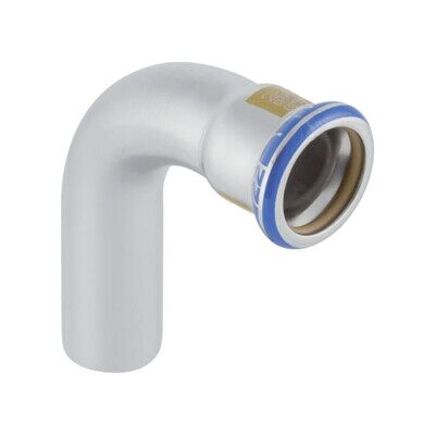 Geberit Coude gaz Mapress 90G, avec embout insérable, acier inox, d= 42 mm (34191) - Publicité Geberit Coude gaz Mapress 90G, avec embout insérable, acier inox, d= 42 mm (34191) - Publicité