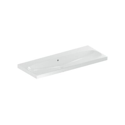 Lavabo mural Geberit Acanto - Céramique, Blanc, 120cm - Publicité Lavabo mural Geberit Acanto - Céramique, Blanc, 120cm - Publicité