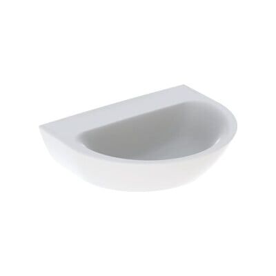 Lavabo Geberit Renova - 60cm Blanc - Sans trou pour robinet - Publicité Lavabo Geberit Renova - 60cm Blanc - Sans trou pour robinet - Publicité