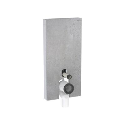 Module sanitaire Geberit Monolith Plus - 101cm, Betonoptik, Façade, WC sur pied - Publicité Module sanitaire Geberit Monolith Plus - 101cm, Betonoptik, Façade, WC sur pied - Publicité