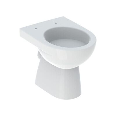 Toilette sur pied Keramag / Geberit Renova - Blanc - WC à chasse profonde - Publicité Toilette sur pied Keramag / Geberit Renova - Blanc - WC à chasse profonde - Publicité