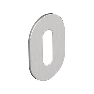 Hewi Modèle 306XAM Plaque de porte ovale en acier inoxydable - Ferrure de porte - Publicité Hewi Modèle 306XAM Plaque de porte ovale en acier inoxydable - Ferrure de porte - Publicité