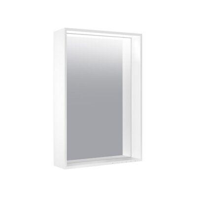 Miroir chauffant Keuco X-Line - LED, tactile 46x85cm - Publicité Miroir chauffant Keuco X-Line - LED, tactile 46x85cm - Publicité
