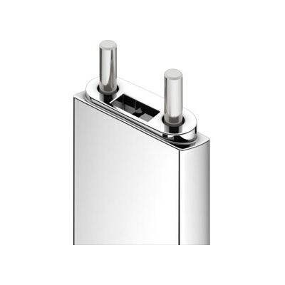 Support de papier toilette Keuco Axess - Chrome/Noir - Porte papier toilette - Publicité Support de papier toilette Keuco Axess - Chrome/Noir - Porte papier toilette - Publicité