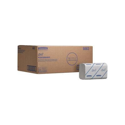 Kimberly Clark 6663 Serviettes Embossées Blanches - Serviettes - Publicité Kimberly Clark 6663 Serviettes Embossées Blanches - Serviettes - Publicité