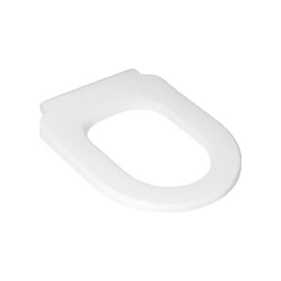Siège de WC Villeroy & Boch Subway 2.0 - Blanc, Ovale, Charnières en inox - Publicité Siège de WC Villeroy & Boch Subway 2.0 - Blanc, Ovale, Charnières en inox - Publicité