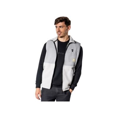 Gilet en polaire sherpa STIER, Couleur Gris, Taille XL, coton organique (905889) - Publicité Gilet en polaire sherpa STIER, Couleur Gris, Taille XL, coton organique (905889) - Publicité